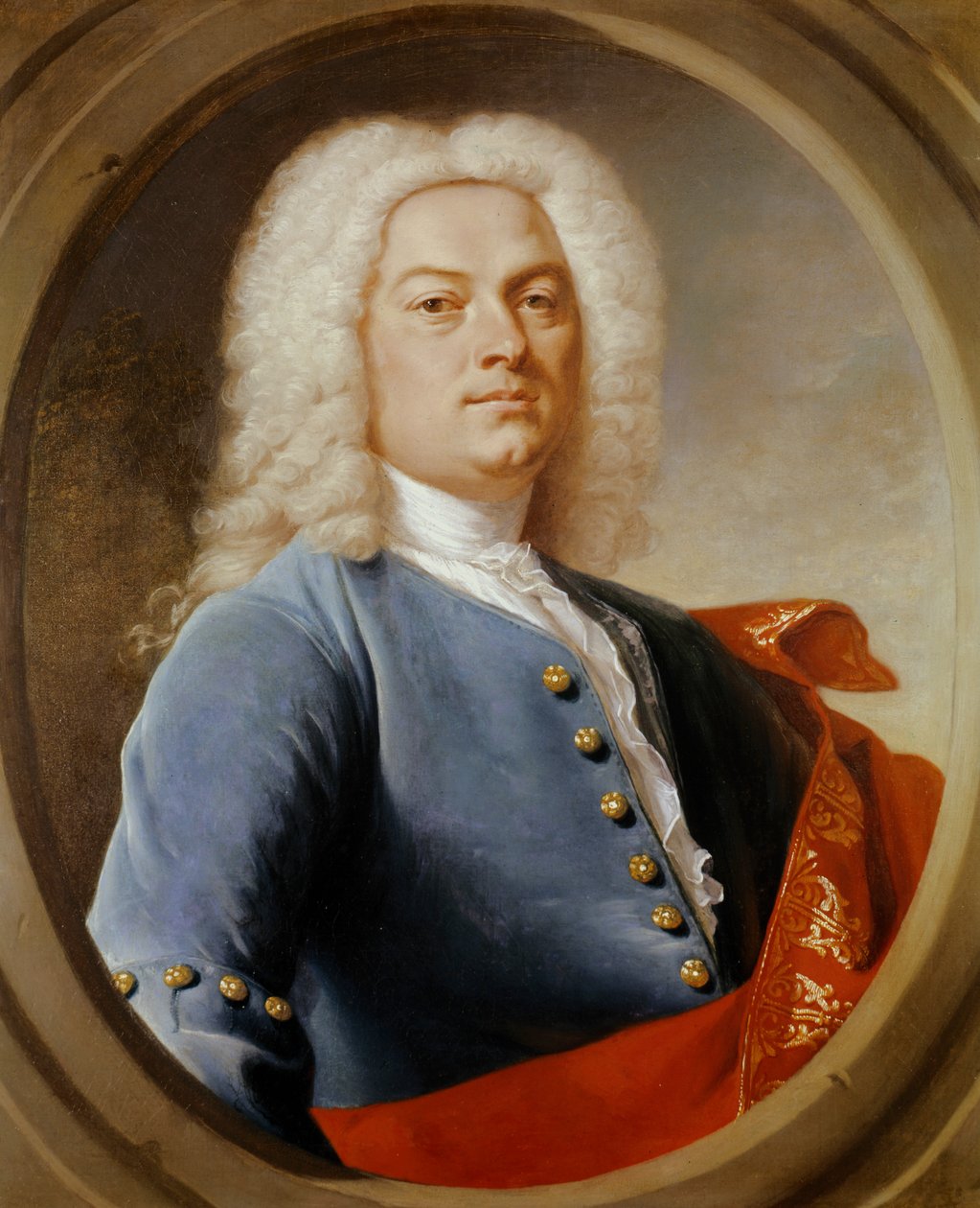 Portræt af John Tucker af Alexis Simon Belle