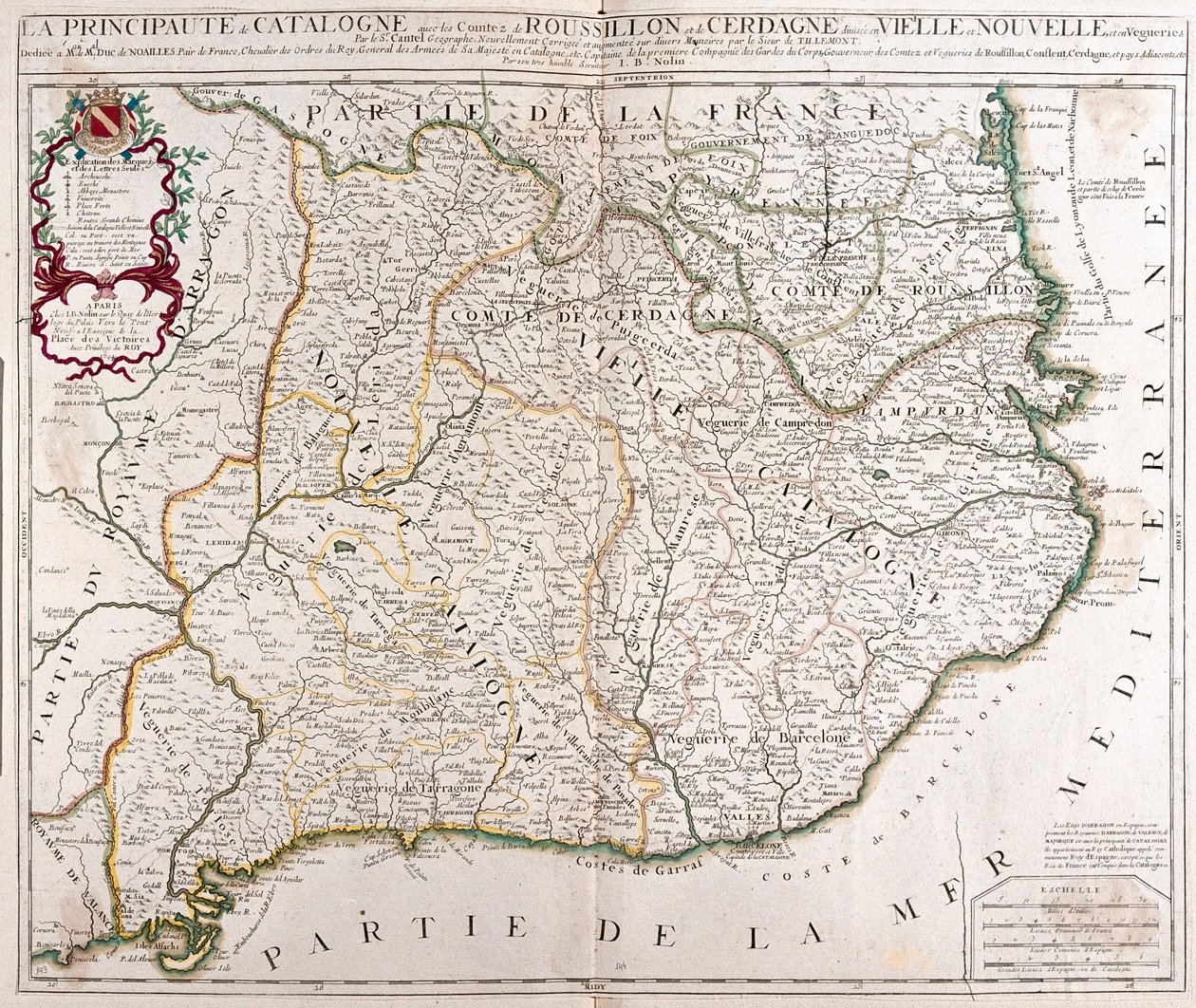 Catalogna, Spanien - af A af Alexis Hubert Jaillot