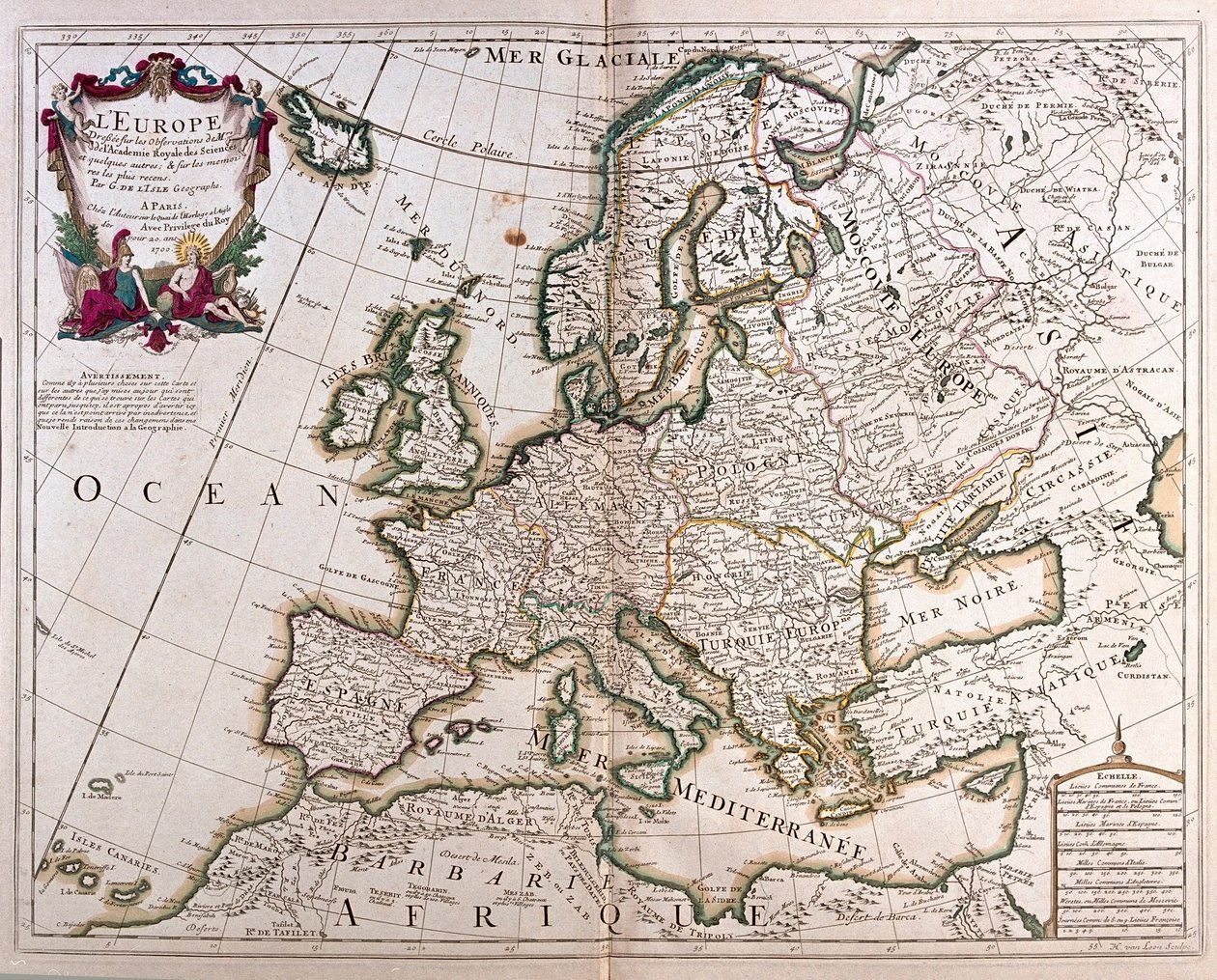 Europa - af A af Alexis Hubert Jaillot
