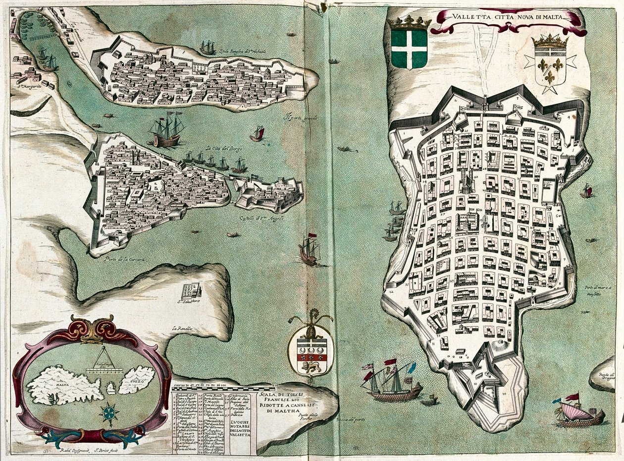 La Valletta, Malta - af A af Alexis Hubert Jaillot