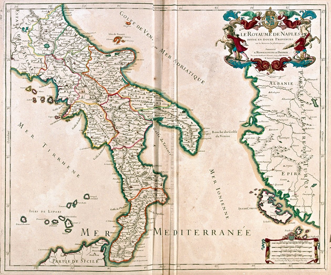 Napoli, Italien af Alexis Hubert Jaillot