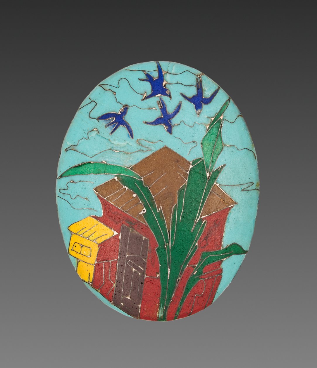 Medaljonpanel 1 af 4, 1800-tallet. af Alexis Falize