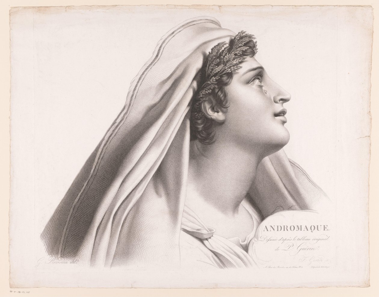 Andromache Andromaque (titel på objekt) af Alexis François Girard