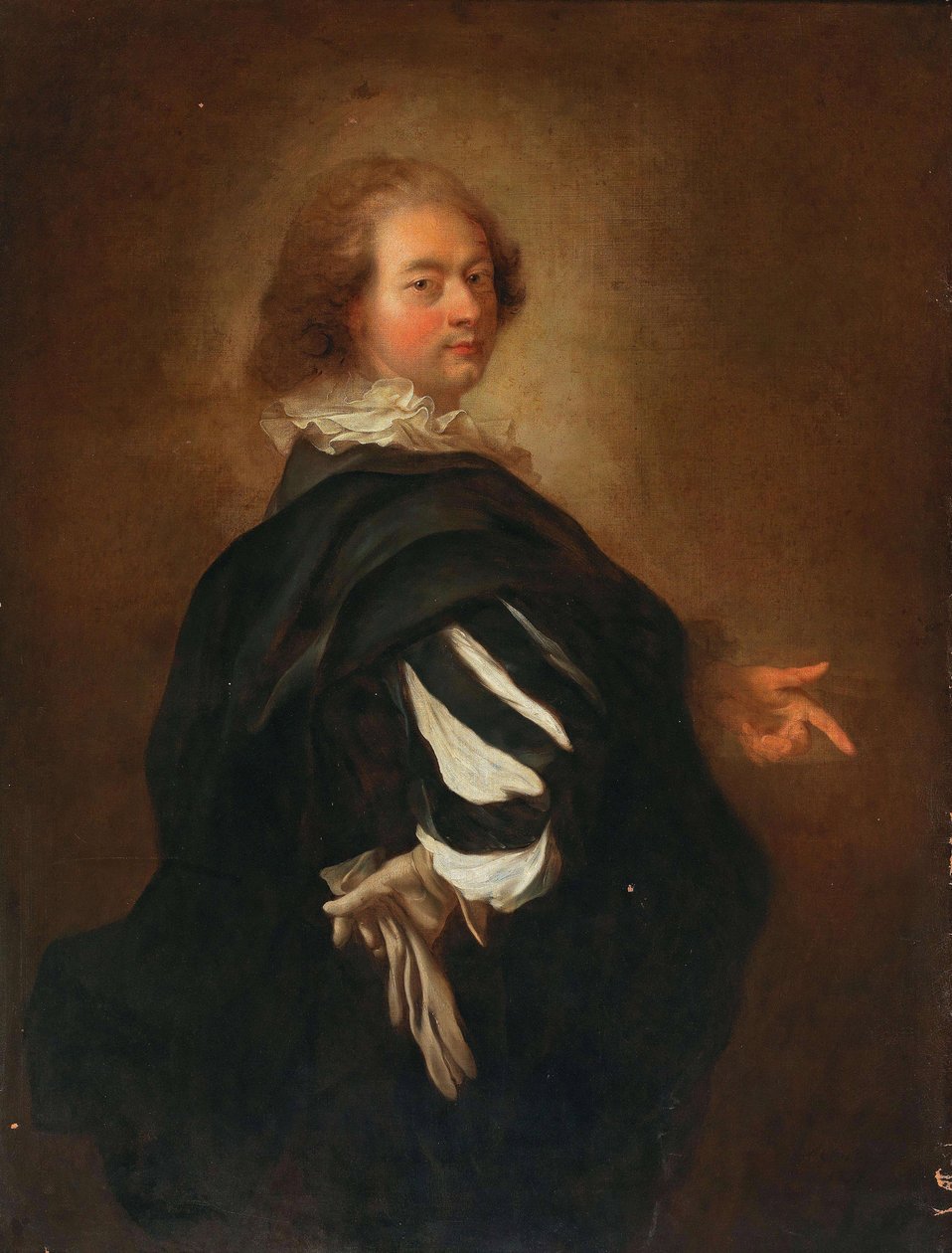 Selvportræt, begyndelsen af 1730