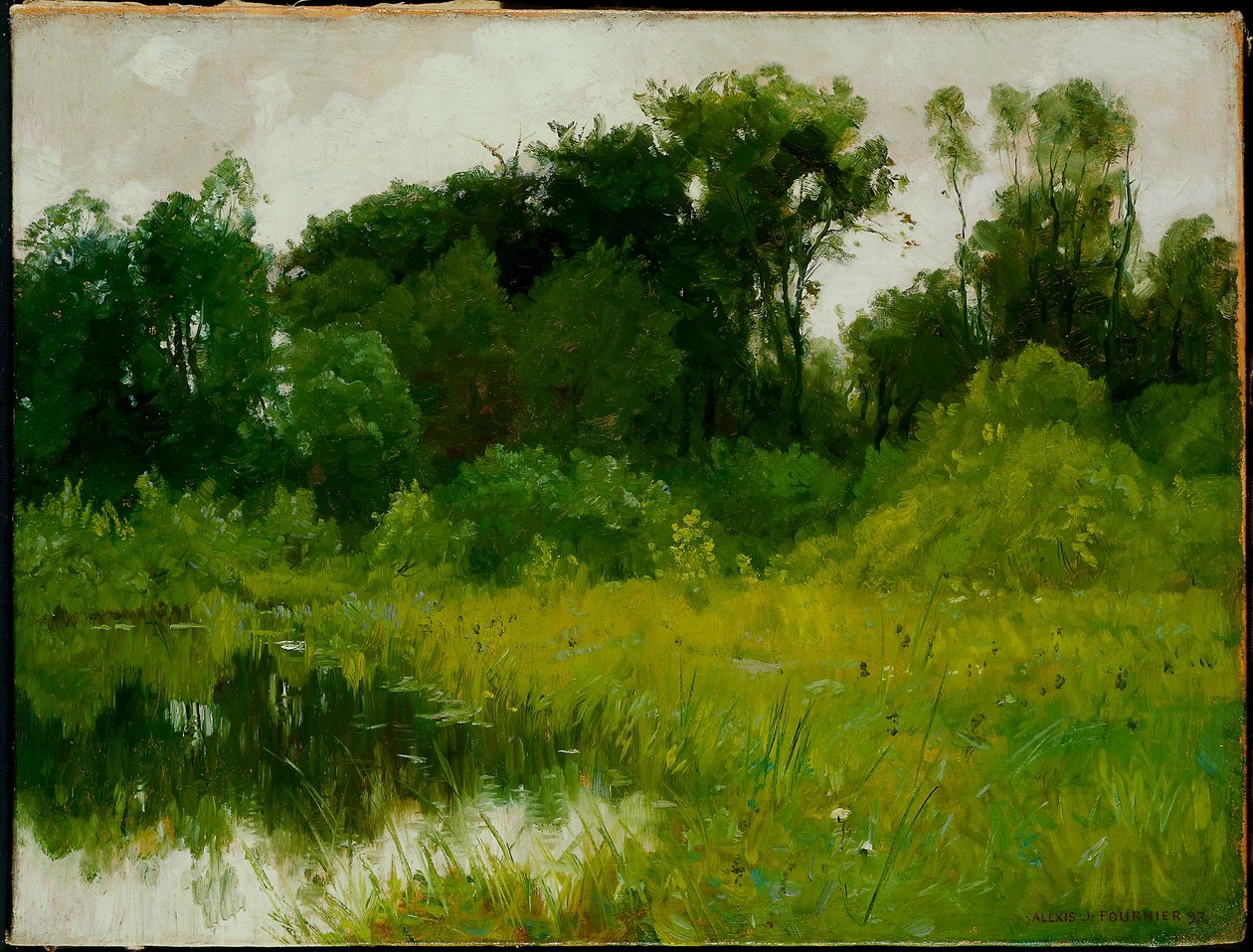 Efter regn, på Minnehaha Creek af Alexis Jean Fournier