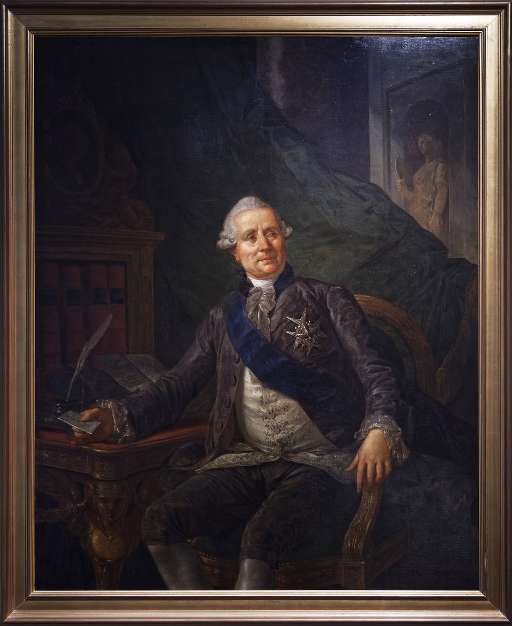 Charles Gravier af Vergennes af Alexis-Joseph Mazerolle
