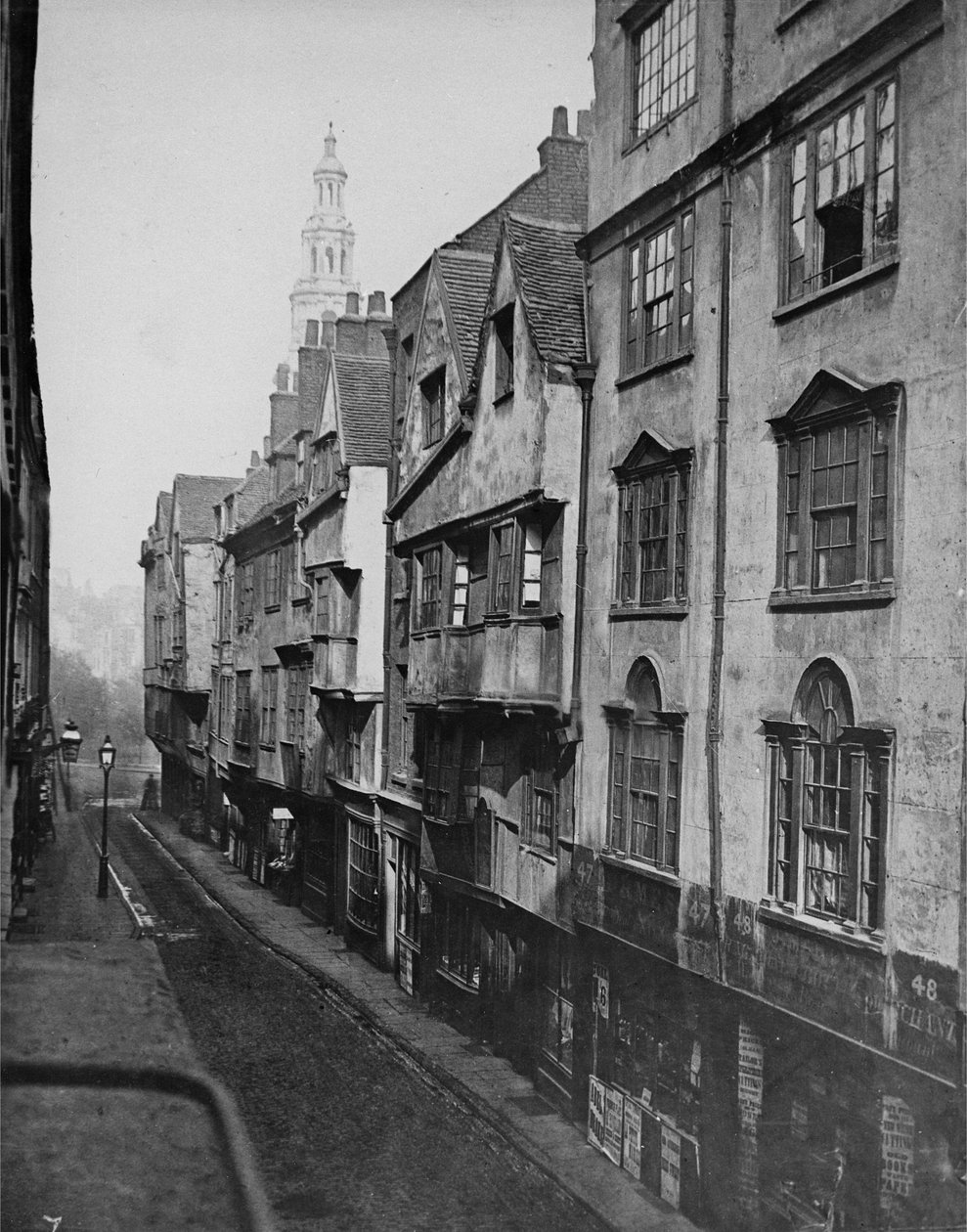 Wych Street, ca. 1876 af Alfred and John Bool