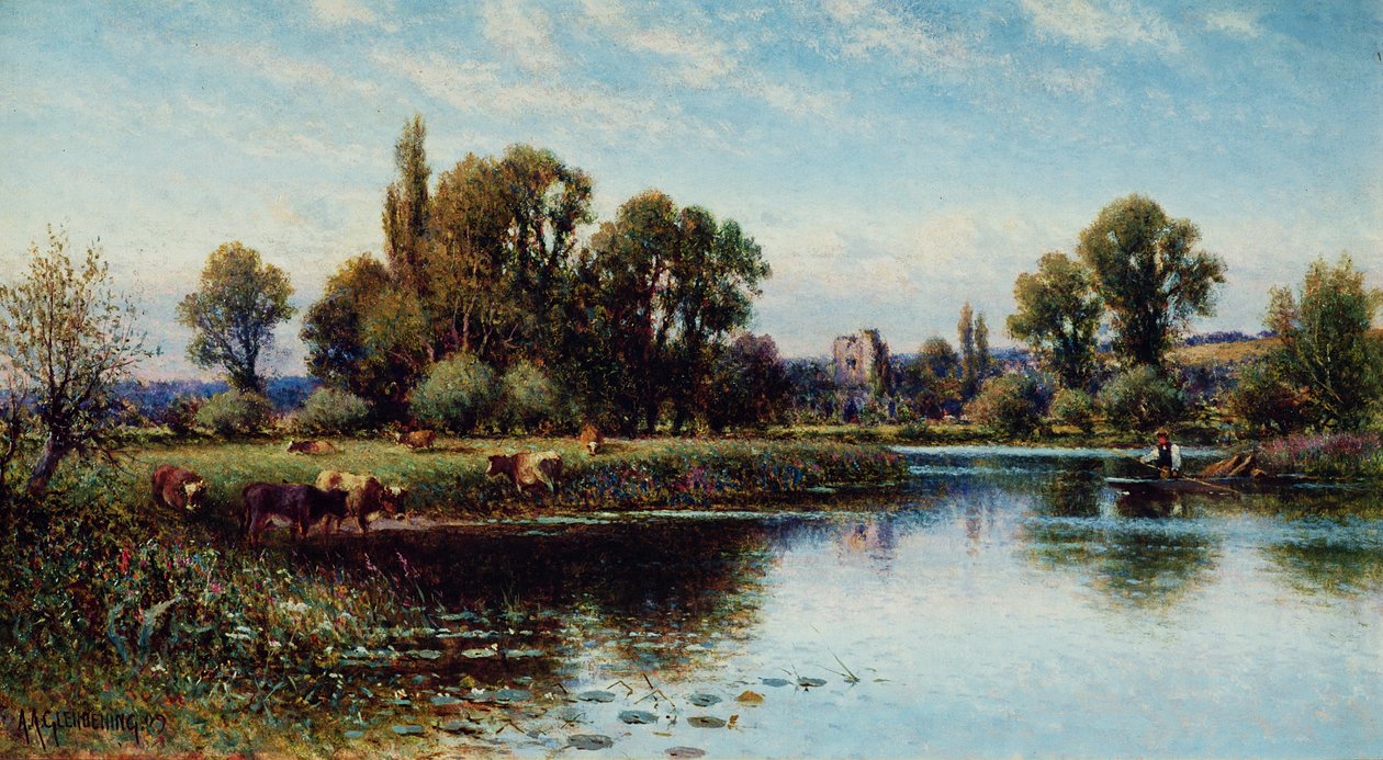 Medmenham Abbey af Alfred Augustus Glendening