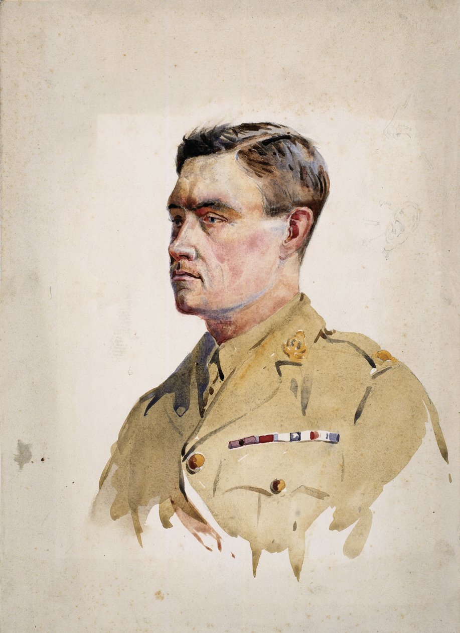 Major A. Martin-Leake, VC, 1902 af Alfred Crowdy Lovett