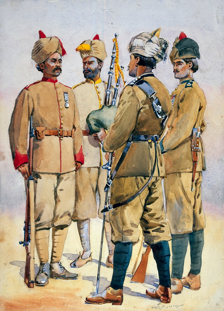 Soldiers of the Frontier Force, illustration til 