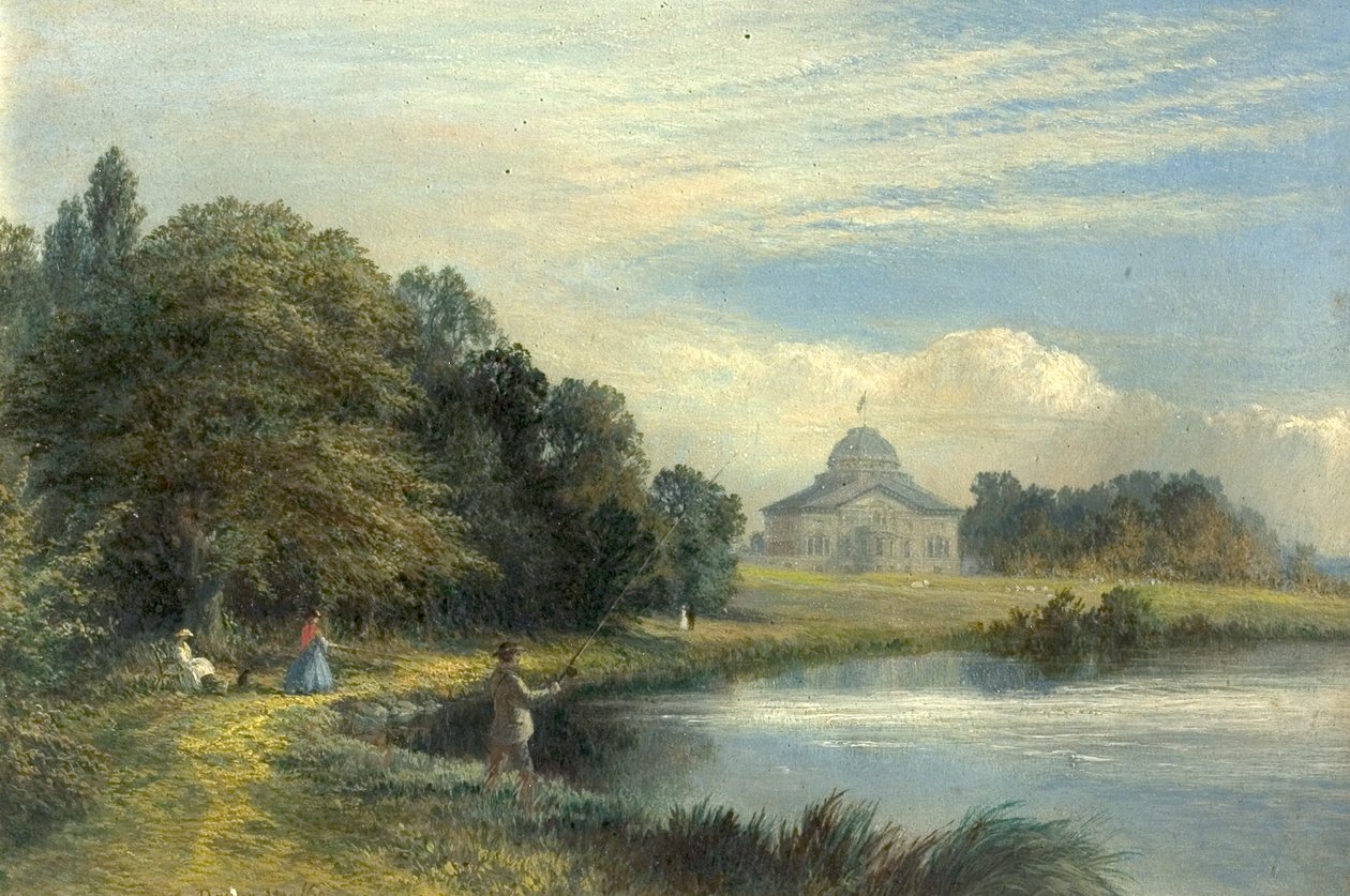 Nuthall Temple, Nottinghamshire, 1869 af Alfred Dawson