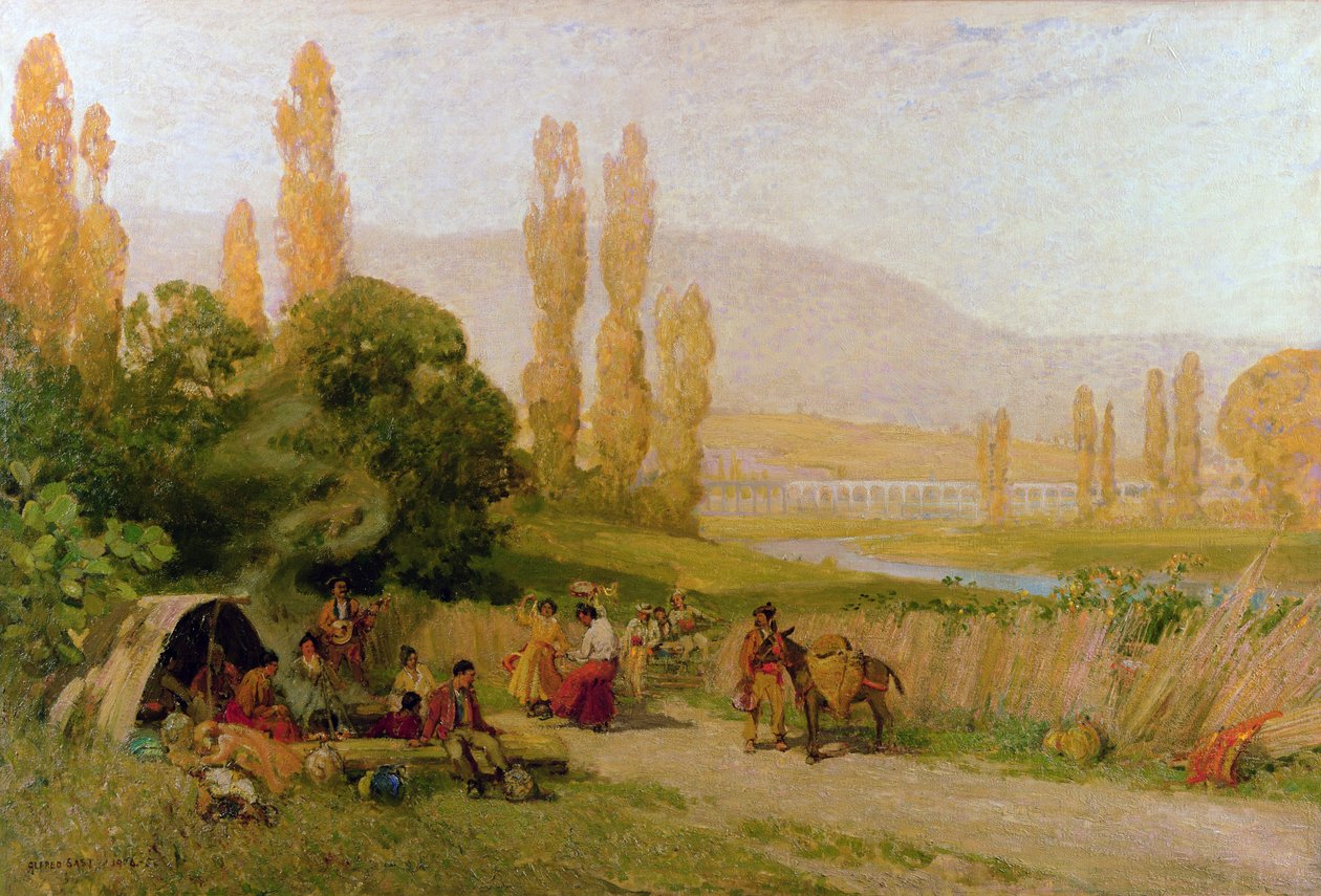 Algeciras, 1904 af Alfred East