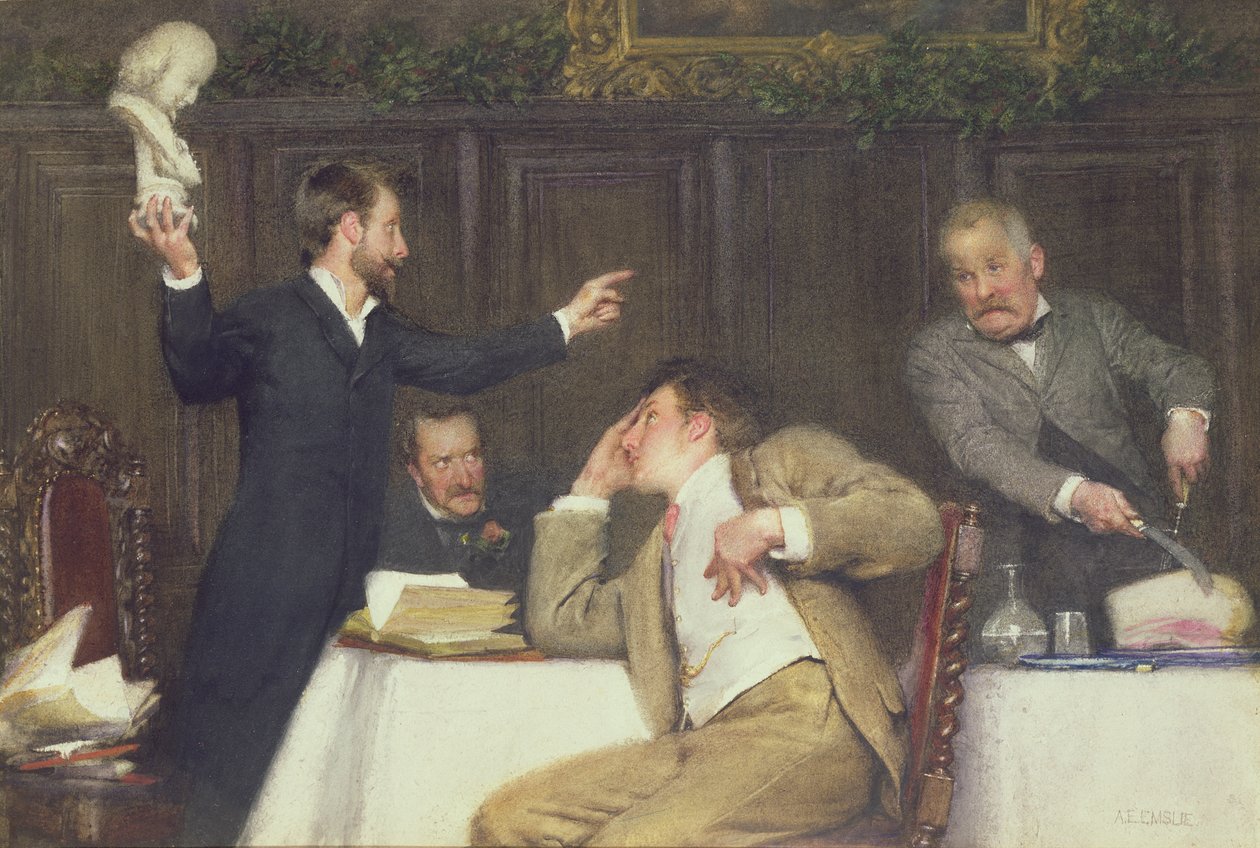 Shakespeare eller Bacon af Alfred Edward Emslie