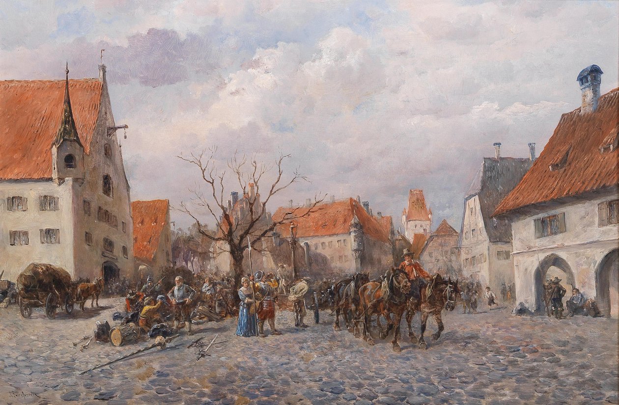 Byen under belejring af Alfred Friedlander