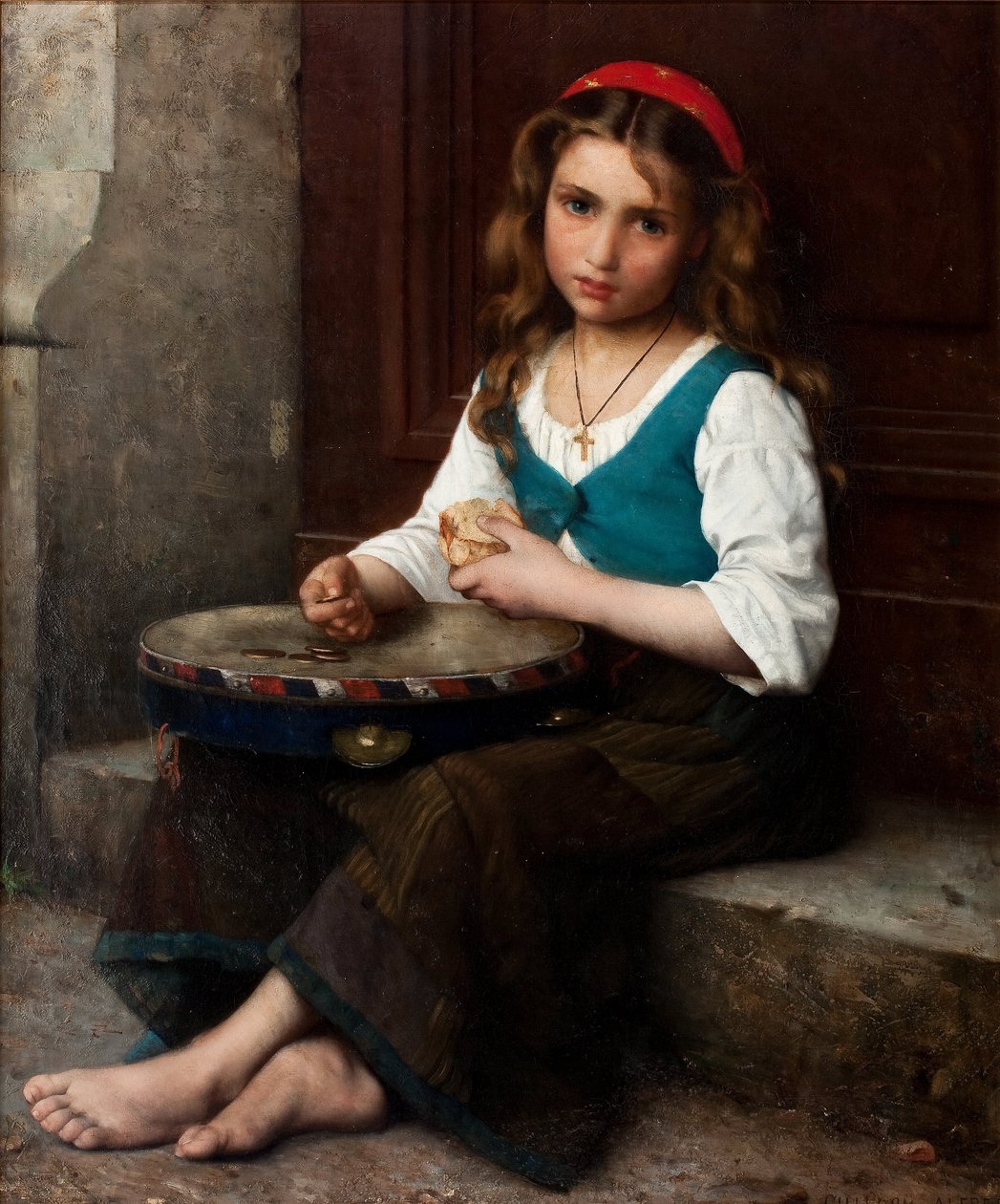 Gademusiker af Alfred Guillou