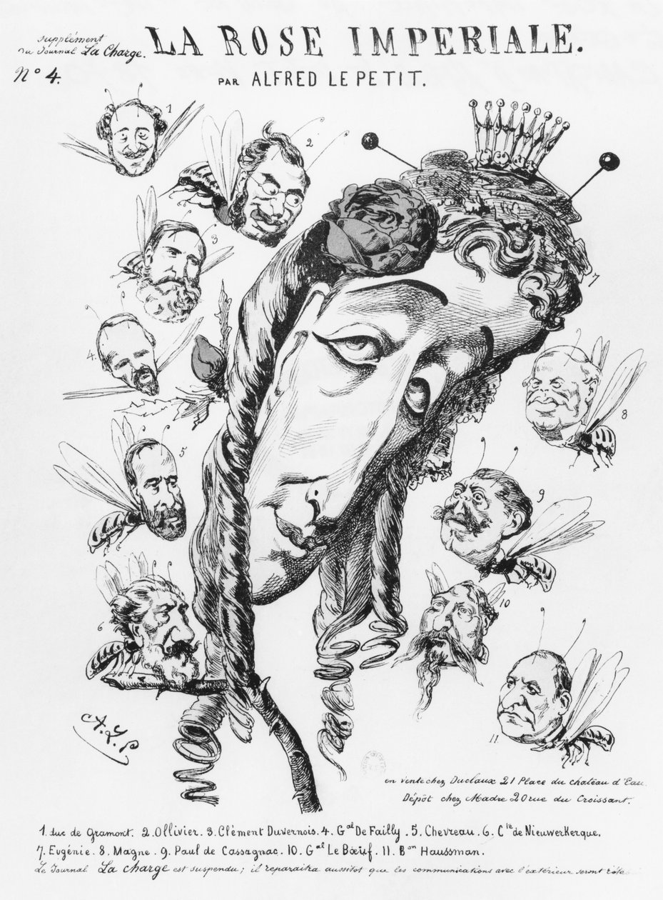 Kejserinde Eugenie, illustration fra 