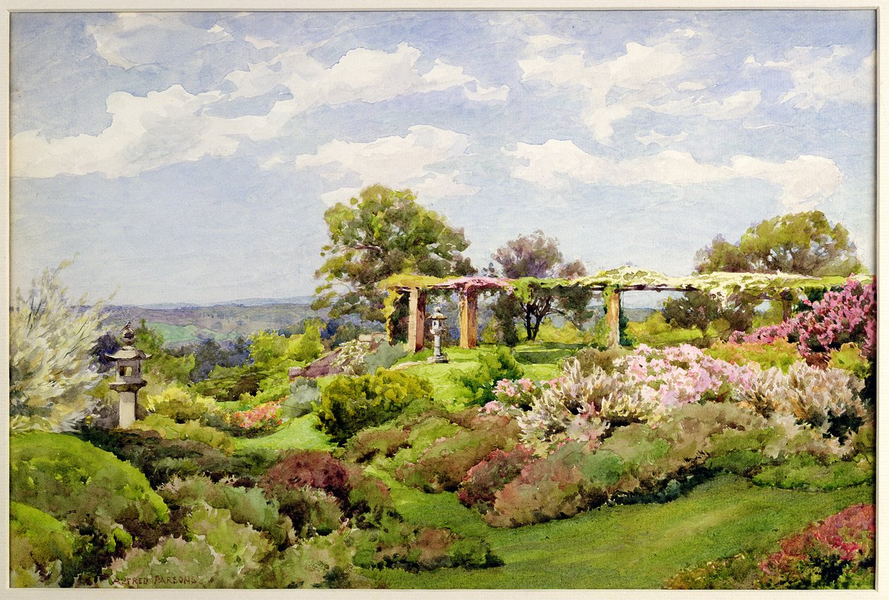 Nymans, Sussex af Alfred Parsons