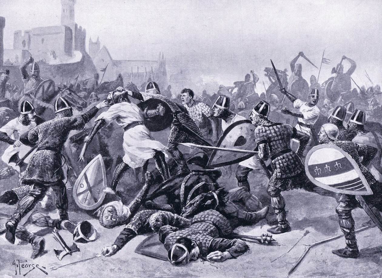 Stephen taget til fange i slaget ved Lincoln AD1141, 1920