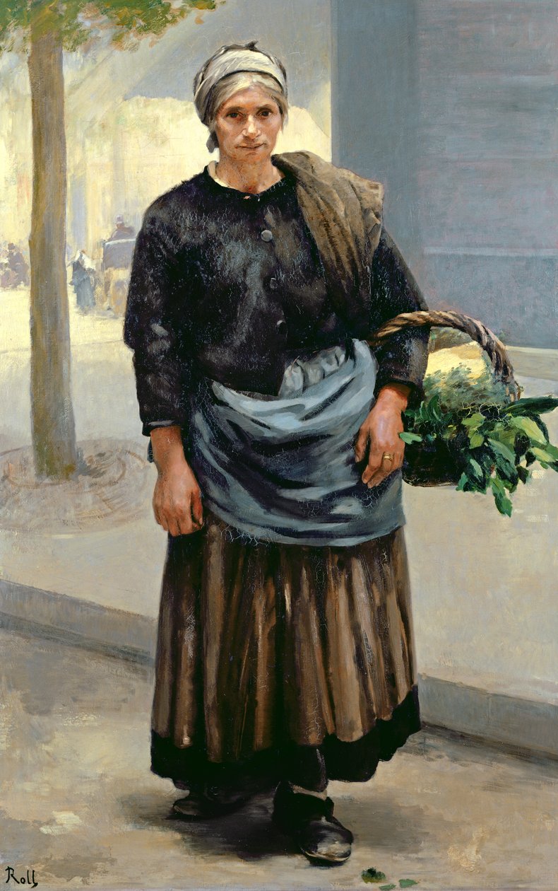 Marianne Orfrey, Grøntsagssælger af Alfred Roll