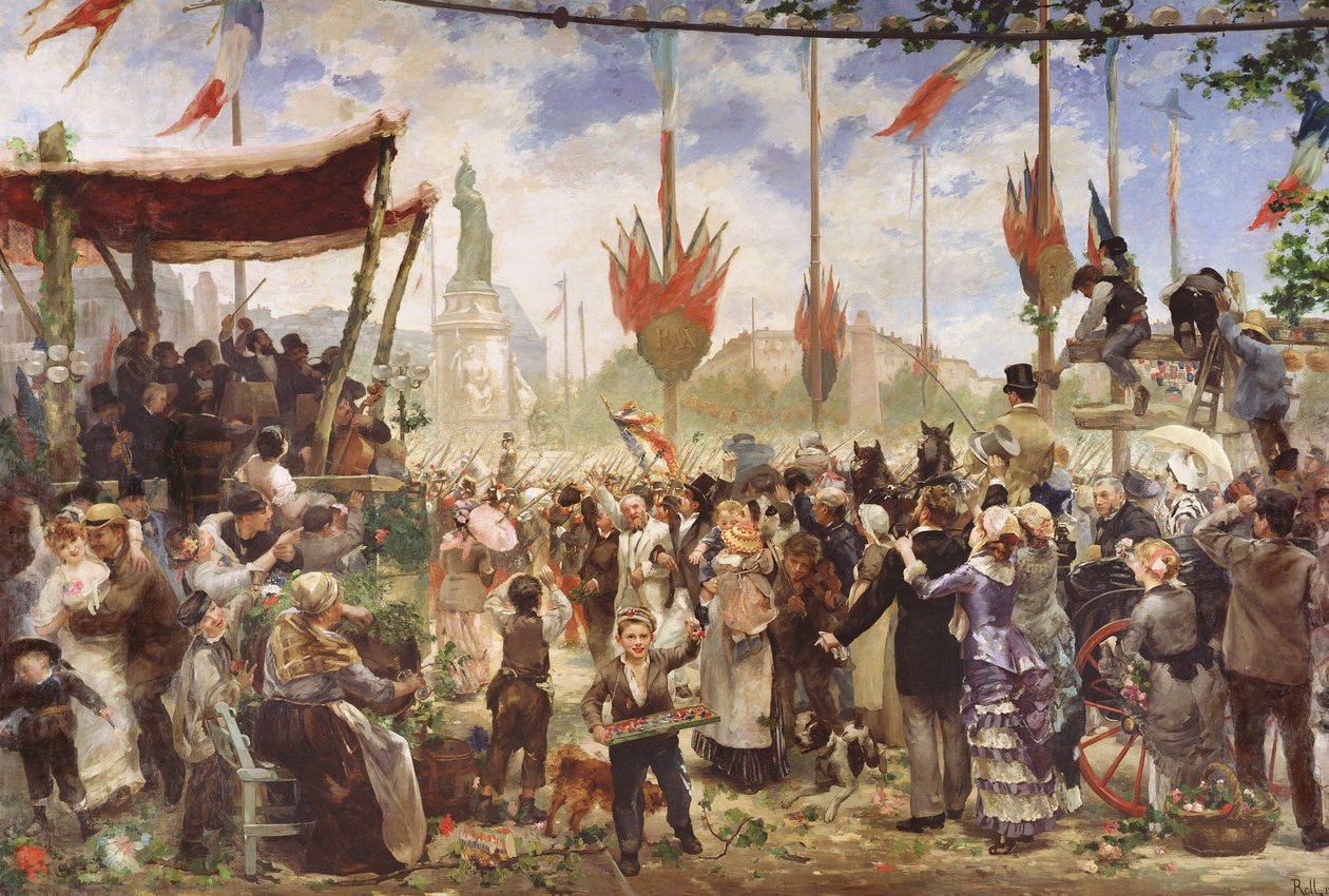 Den 14. Juli 1880, 1882 af Alfred Roll