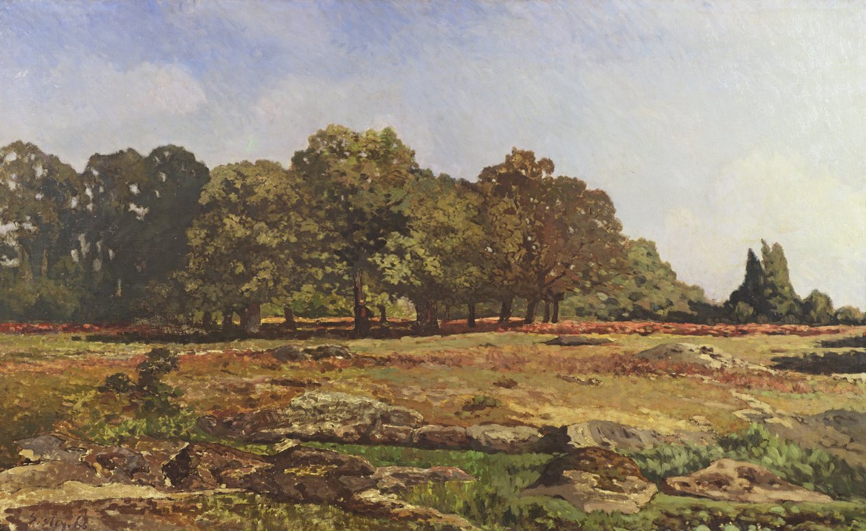 Avenue of Chestnut Trees ved La Celle-Saint-Cloud, ca. 1866-67 af Alfred Sisley