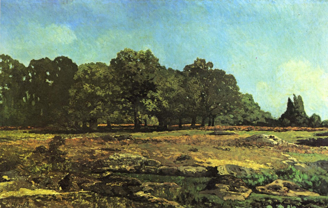 Kastanienallee i La Celle-Saint-Claude af Alfred Sisley