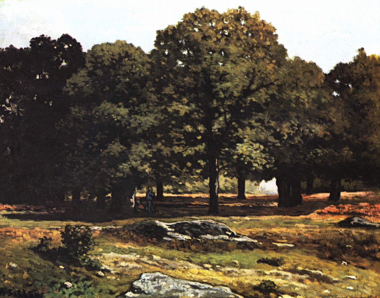 Kastanienallee i La Celle-Saint-Cloud af Alfred Sisley