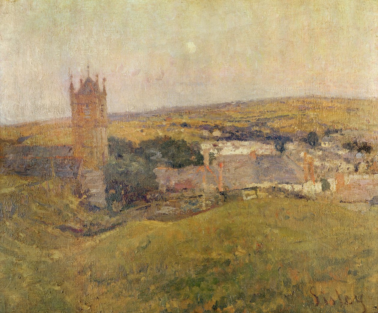 Forår i England, af Alfred Sisley