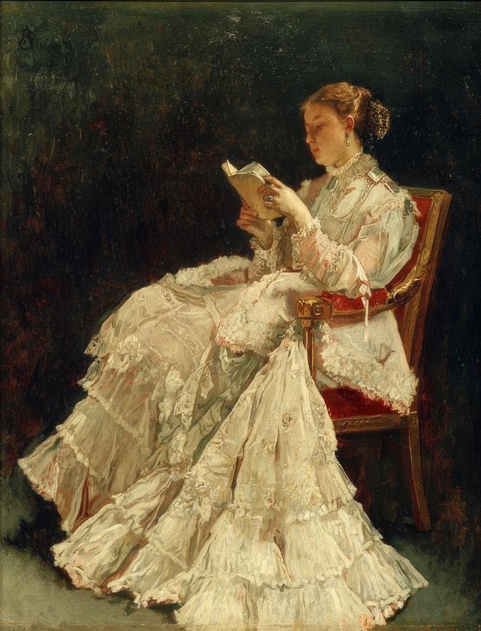 A.Stevens, Læseren af Alfred Emile Stevens