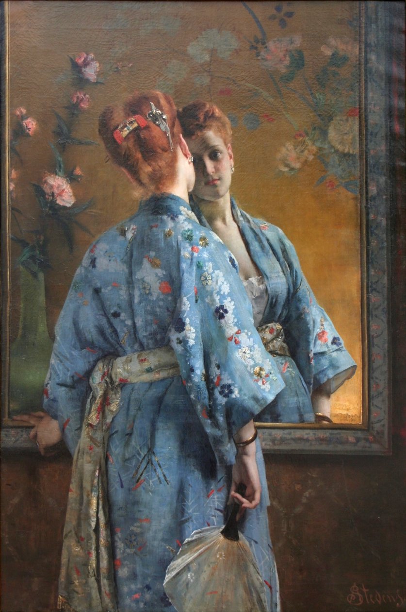 Den japanske pariser af Alfred Emile Stevens