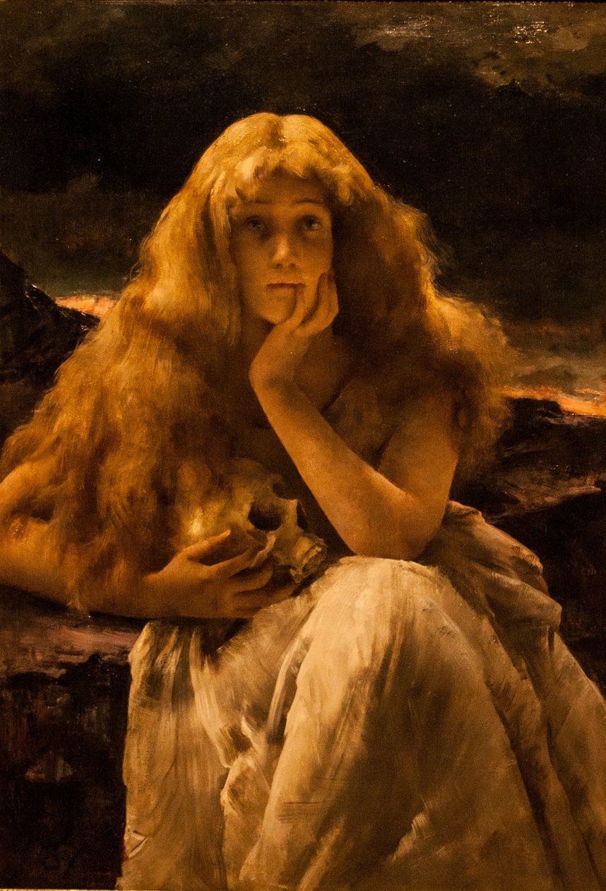 Maria Magdalena af Alfred Emile Stevens