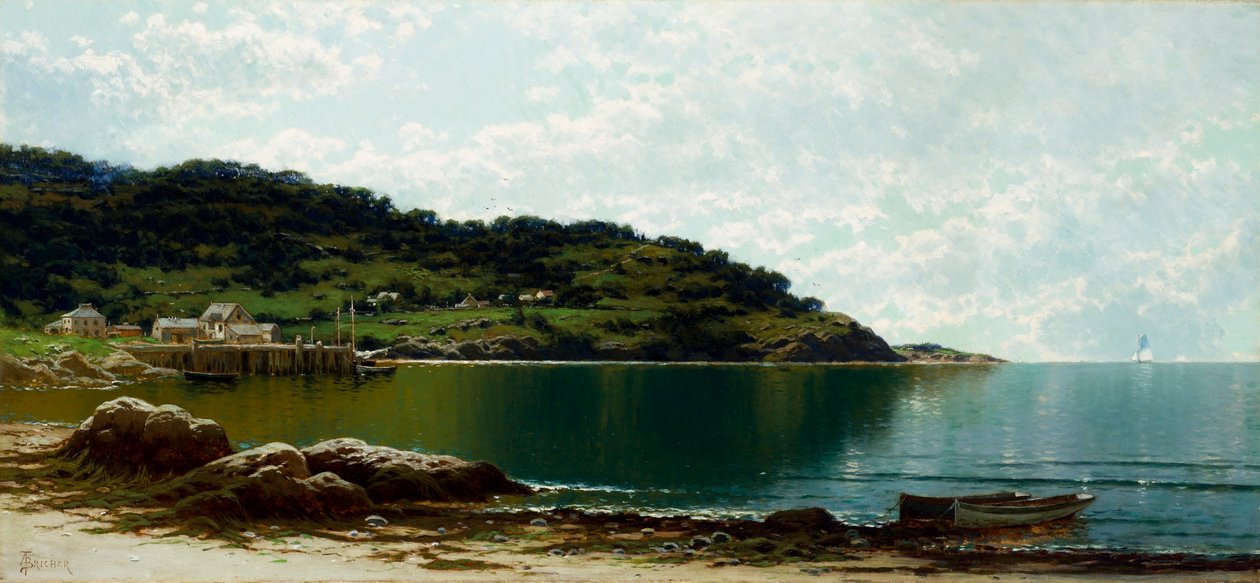 Langs Maine -kysten af Alfred Thompson Bricher