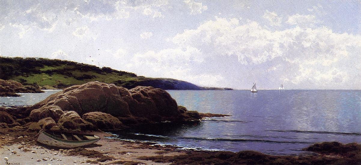 Bailys Island, Maine af Alfred Thompson Bricher