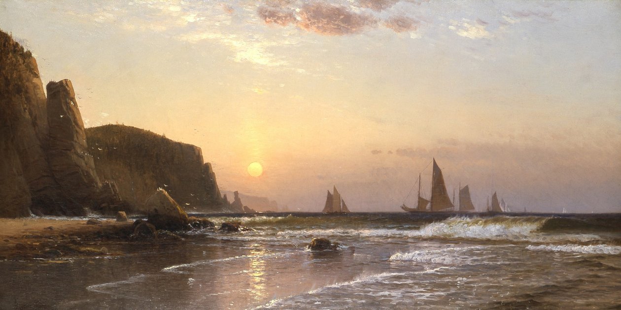 Morgen på Grand Manan af Alfred Thompson Bricher