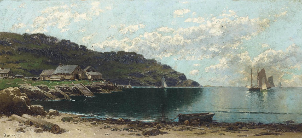 På kysten af Maine af Alfred Thompson Bricher