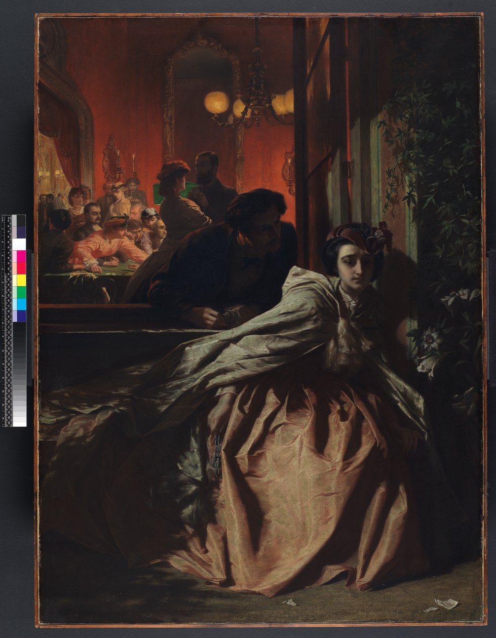 På randen, 1865 af Alfred W. Elmore