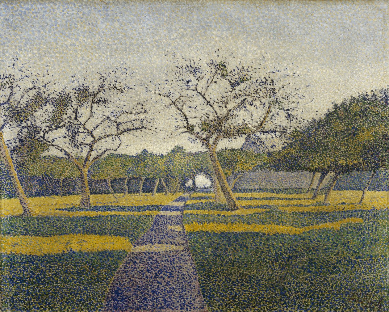 Frugthave på La Louviere af Alfred William Finch