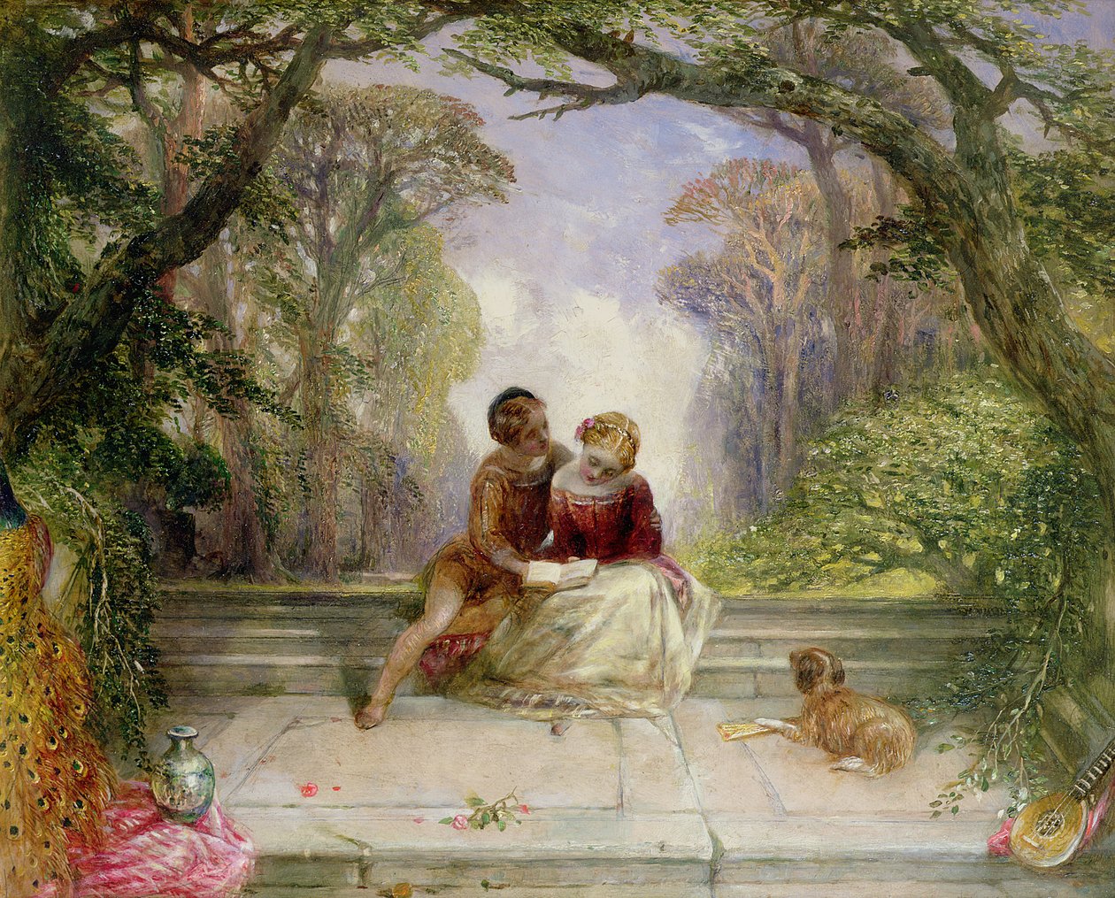 Forsommer af Alfred Woolmer