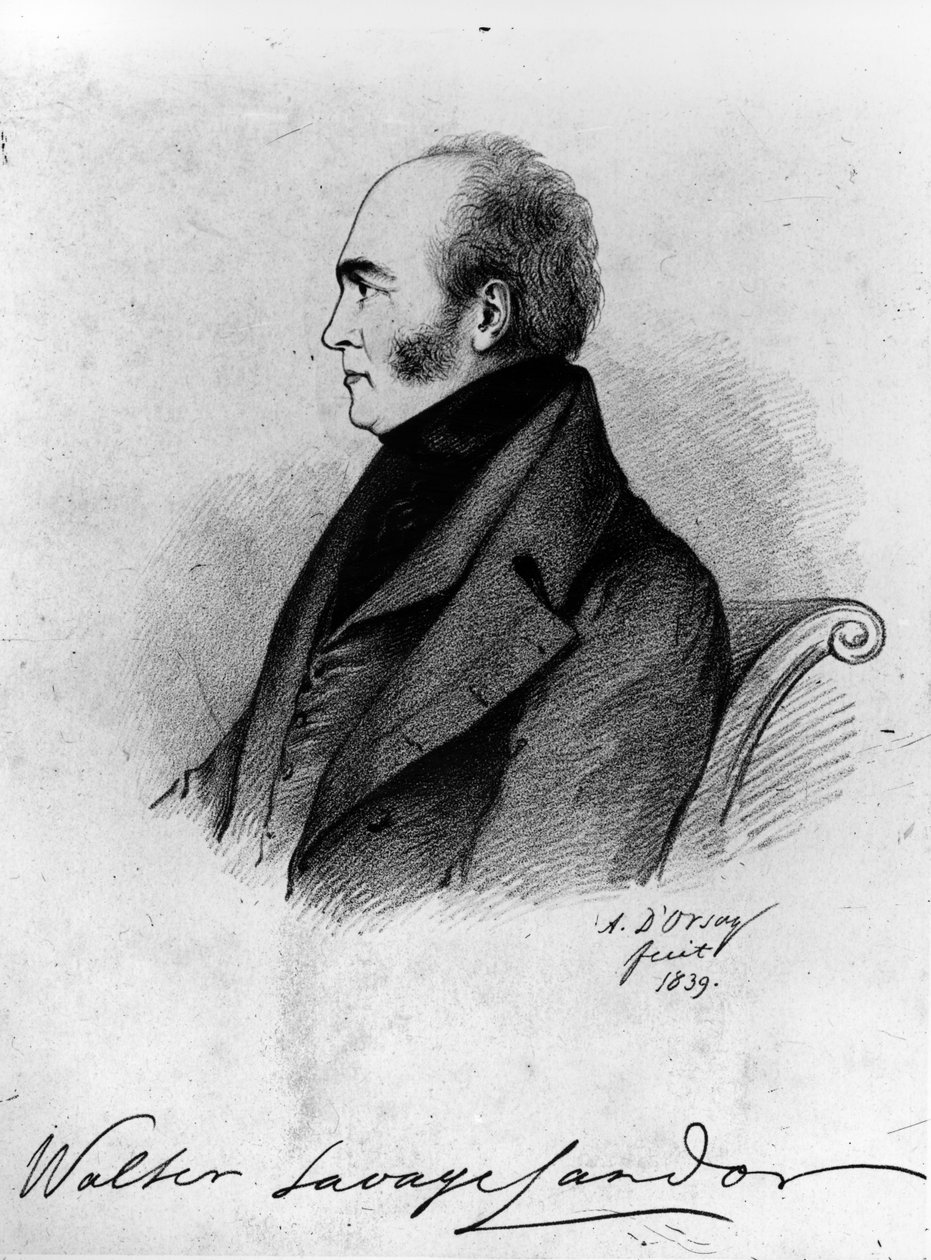 Walter Savage Landor (1775-1864) af Alfred d