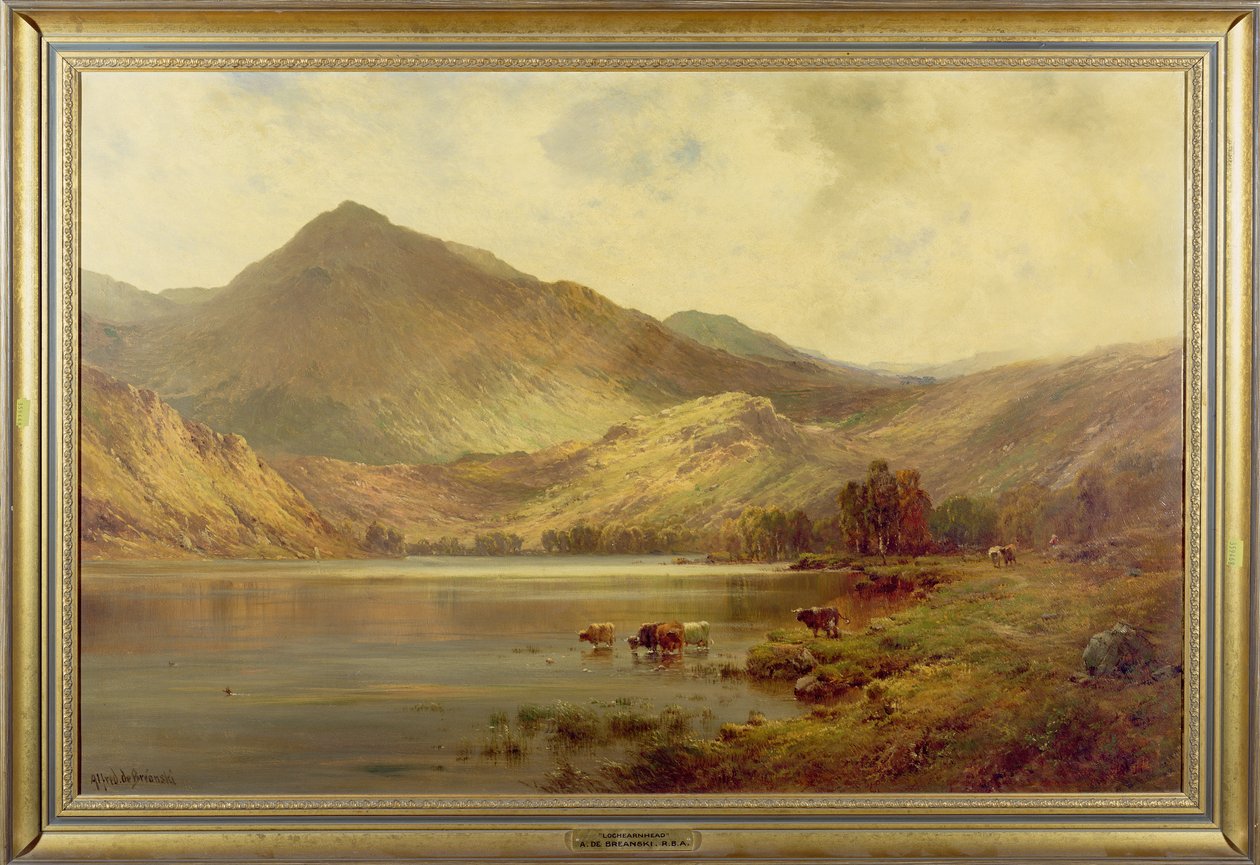 Lochearnhead af Alfred de Breanski