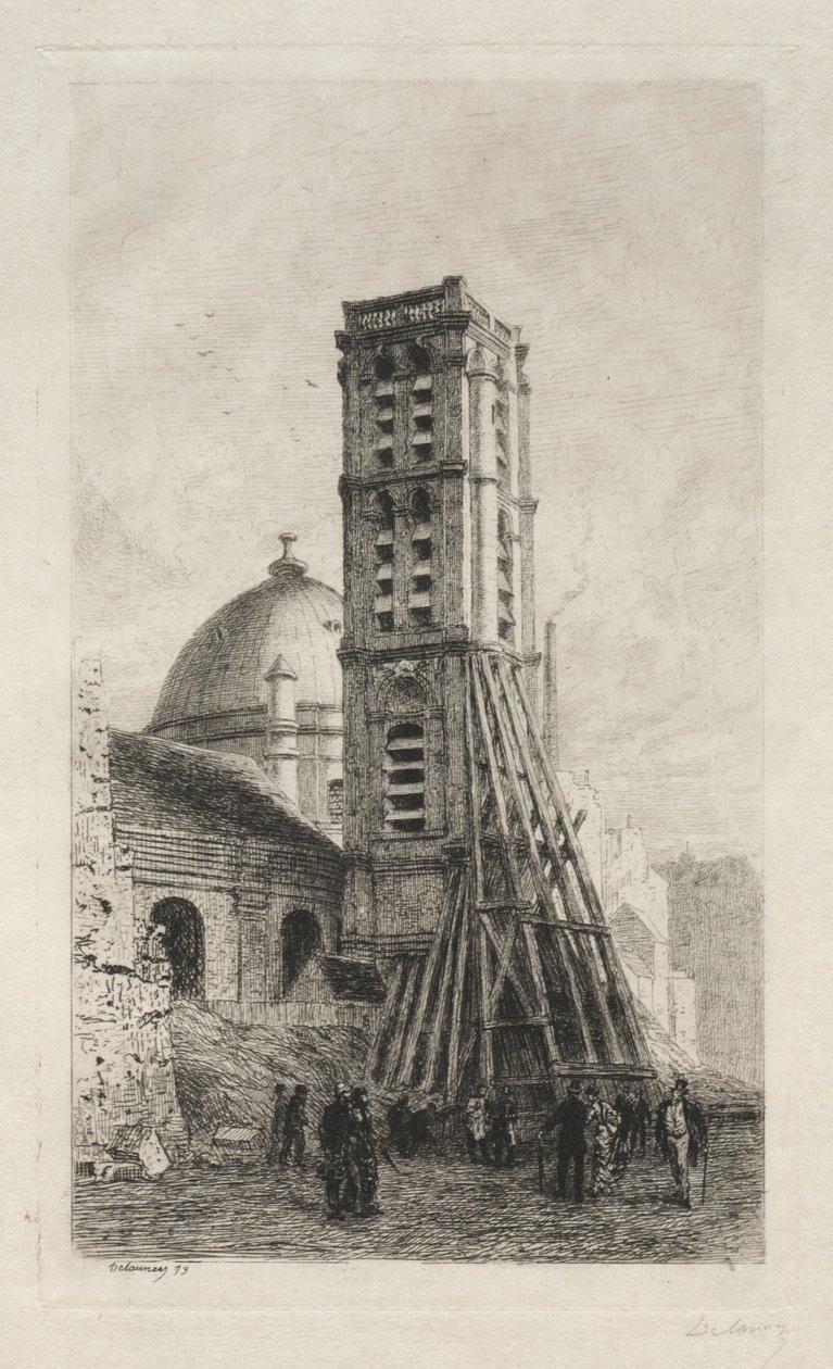 Saint-Roch kirke af Alfred Alexandre Delauney