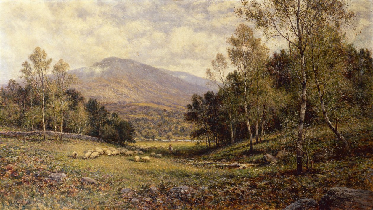 I nærheden af ​​Betws-y-Coed af Alfred Augustus Jnr Glendenning