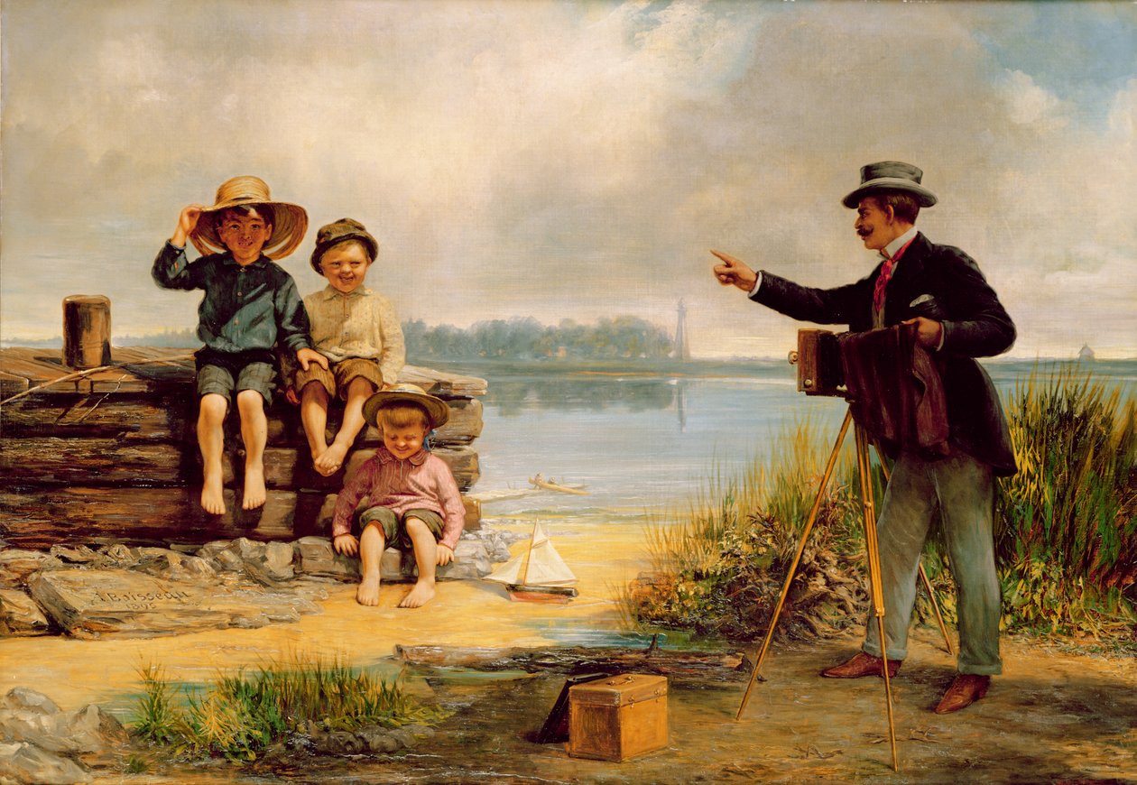 Fotografen, 1895 af Alfred Boisseau