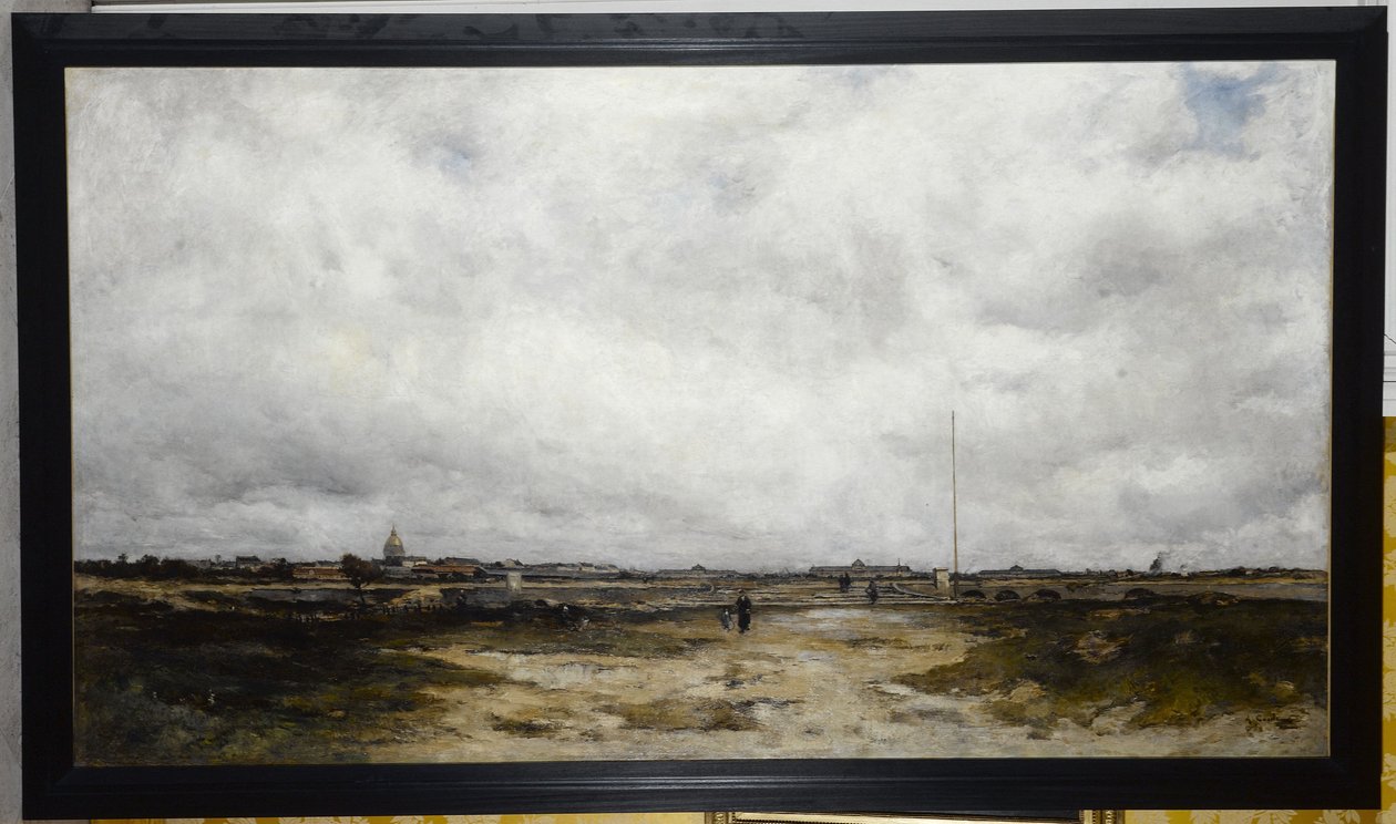 Champ-de-Mars, efter udstillingen i 1878, ca. 1882 (olie på lærred) af Alfred Casile