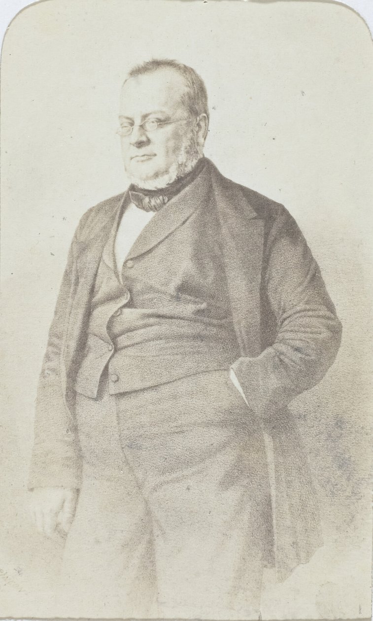 Camillo Benso, greve af Cavour, 1860-69. af Alfred Chardon