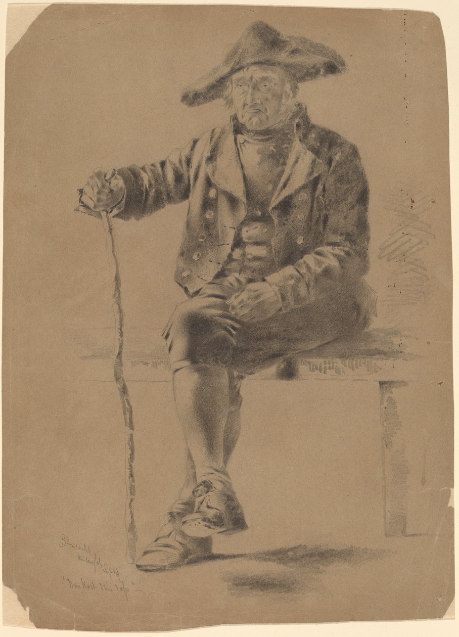 Den gamle soldat - Berncastel af Alfred Cornelius Howland