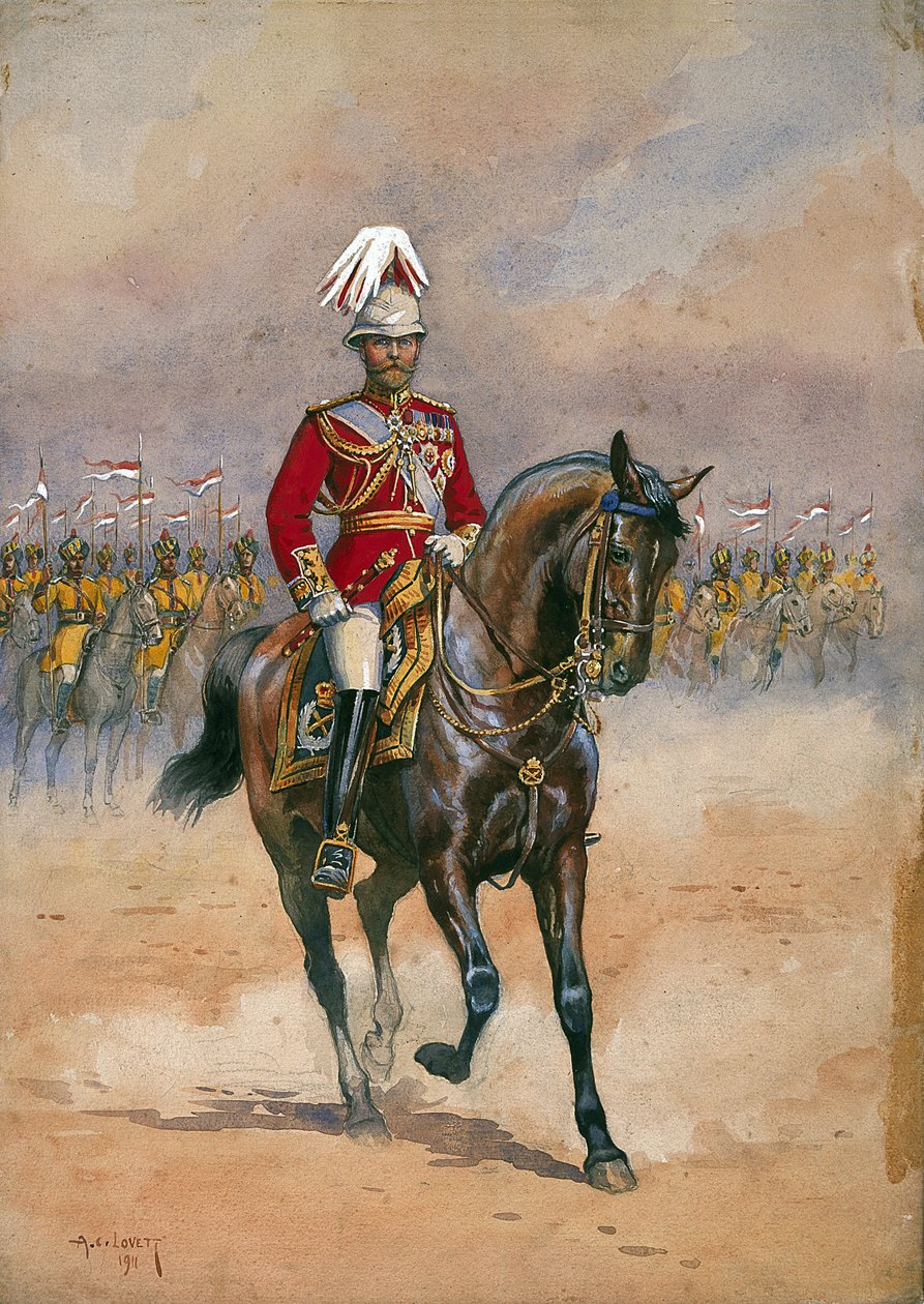 Hans Majestæt Kongen Kejser, 1910, illustration til 