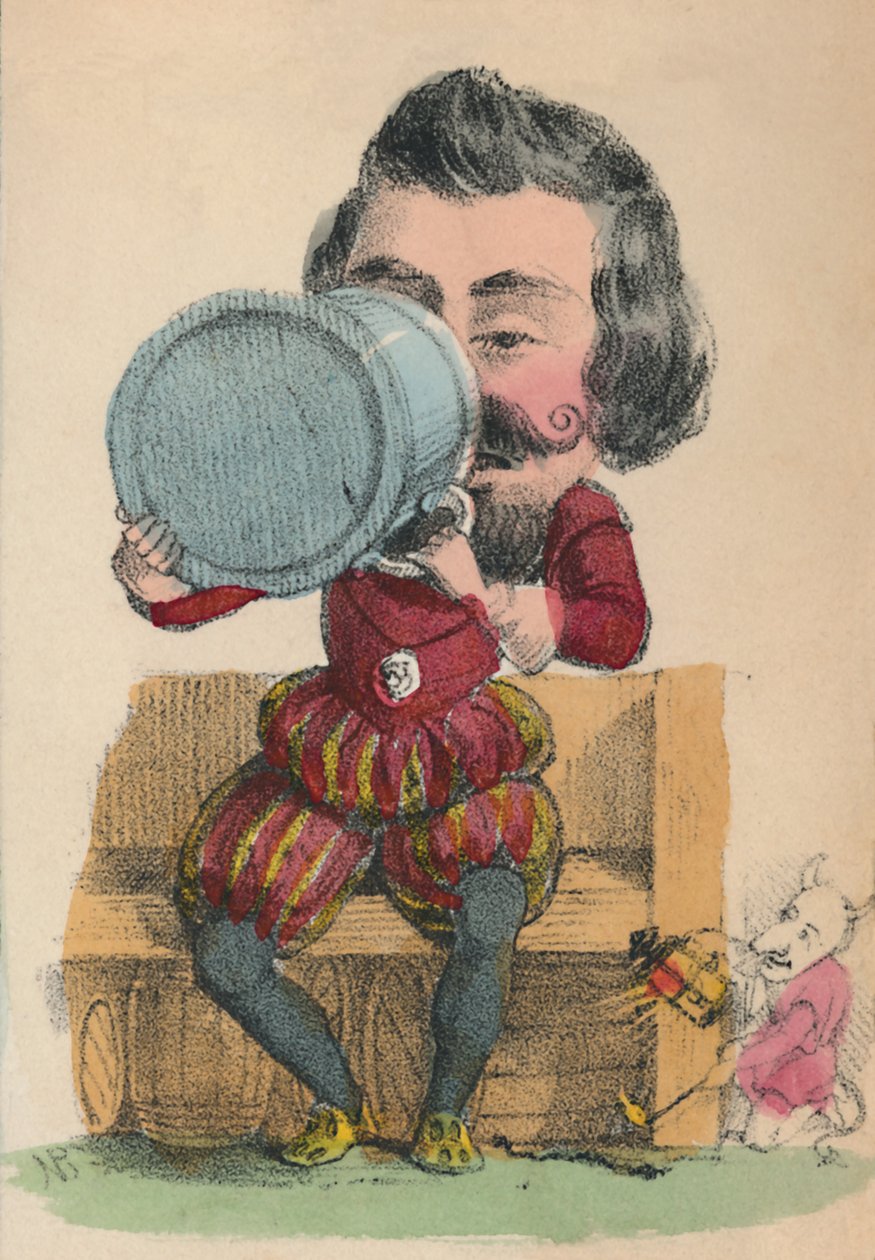 James I, 1856 af Alfred Crowquill