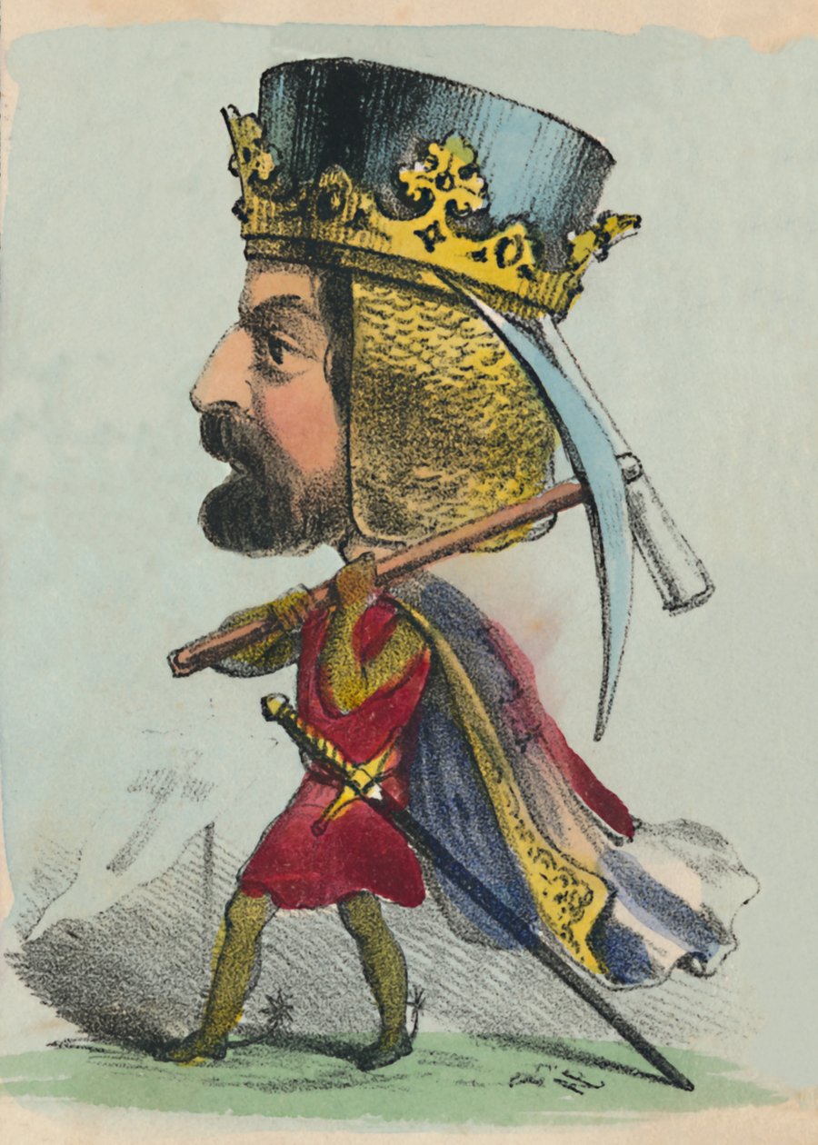 Richard I, 1856 af Alfred Crowquill