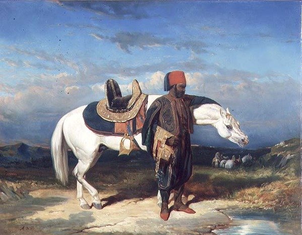 Drikkestedet af Alfred Dedreux